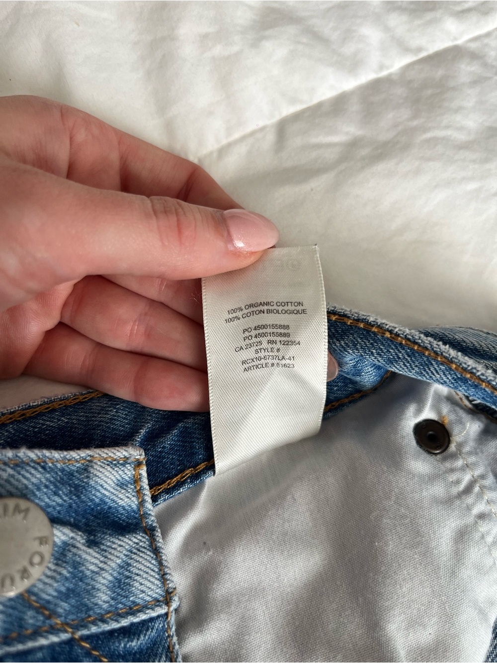 Denim Forum Aritzia brand Jeans size 28 - Picture 4 of 8